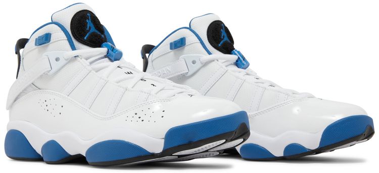 Air Jordan 6 Rings White Dark Marina Blue