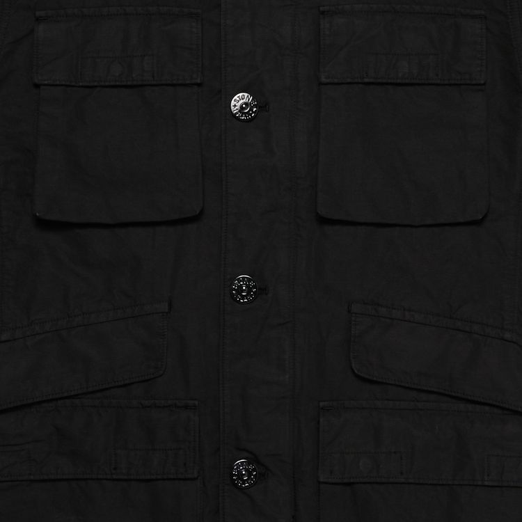Stone Island Garment Dyed Field Jacket Black