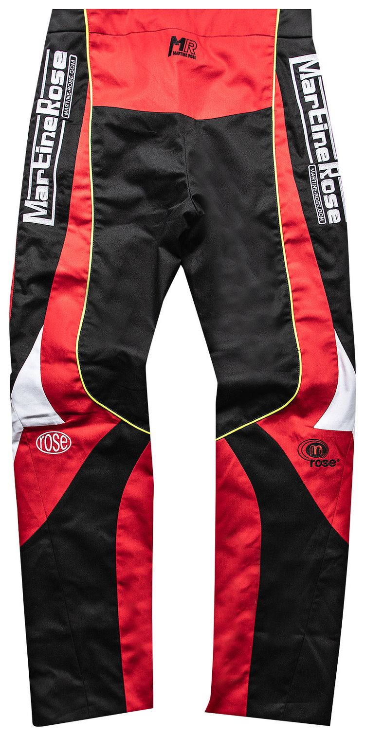 Martine Rose Sponsor Trouser Red