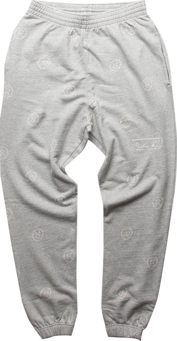 Martine Rose All Over Logo Trackpant 'Grey'