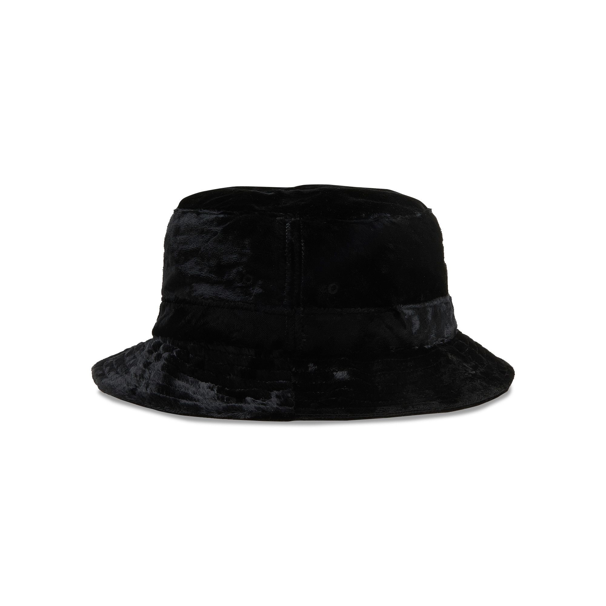 Size m/l Supreme Crushed Velvet Crusher 'Black'