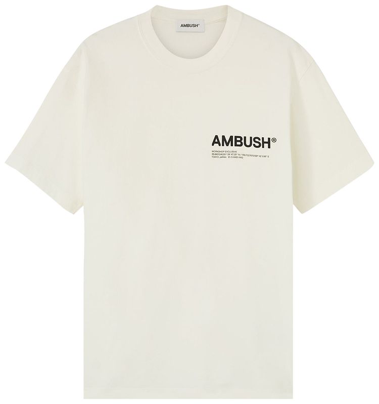 Ambush Jersey Workshop T Shirt Clou DdancerBlack