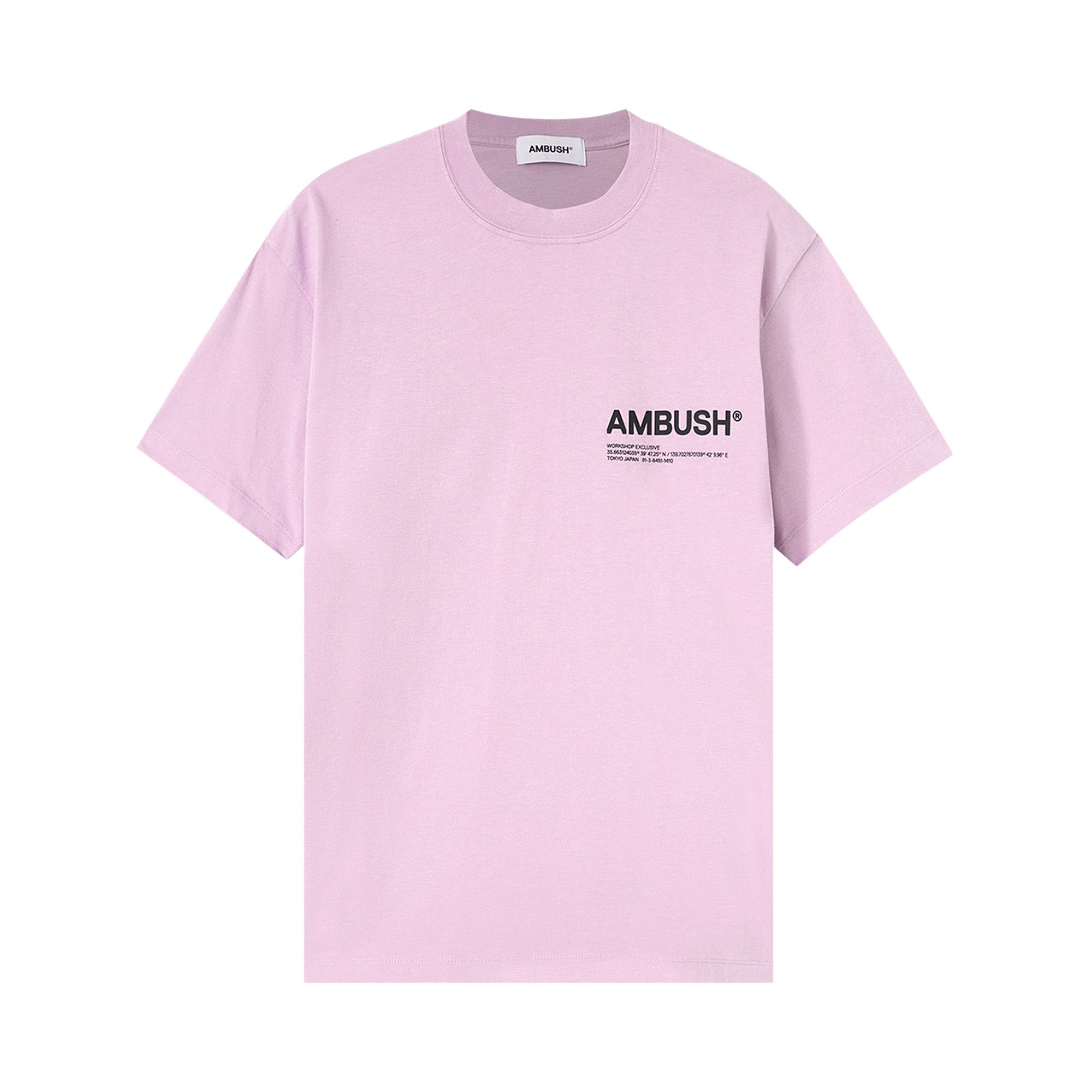 Ambush pink shop t shirt
