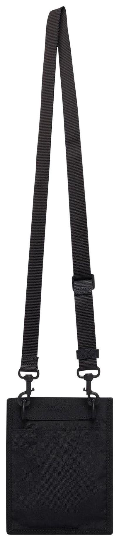 Balenciaga Explorer Pouch With Strap With Animation Patches Black