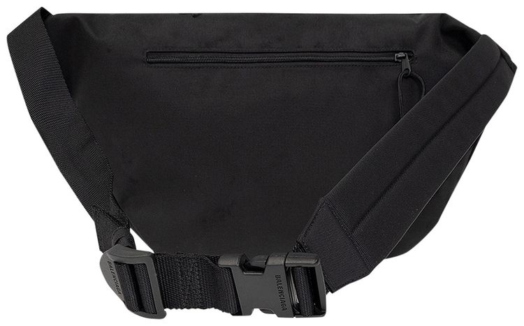 Balenciaga XXL Explorer Beltpack With Animation Patches Black