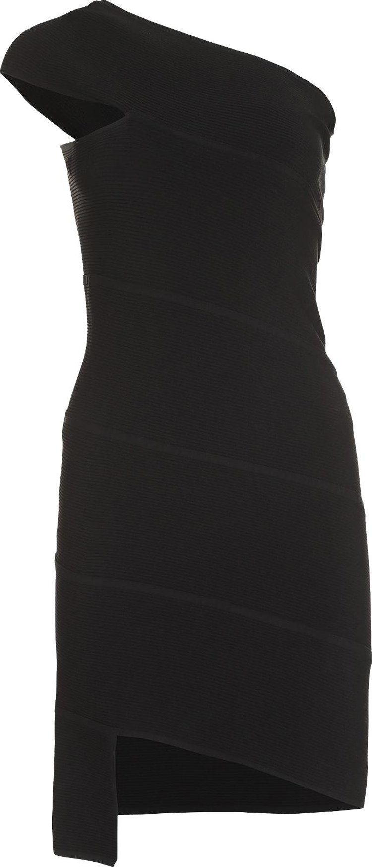 Bottega Veneta Rib Spiral Dress 'Black'