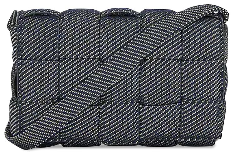 Bottega Veneta Small Cassette Crossbody Bag IndigoGold