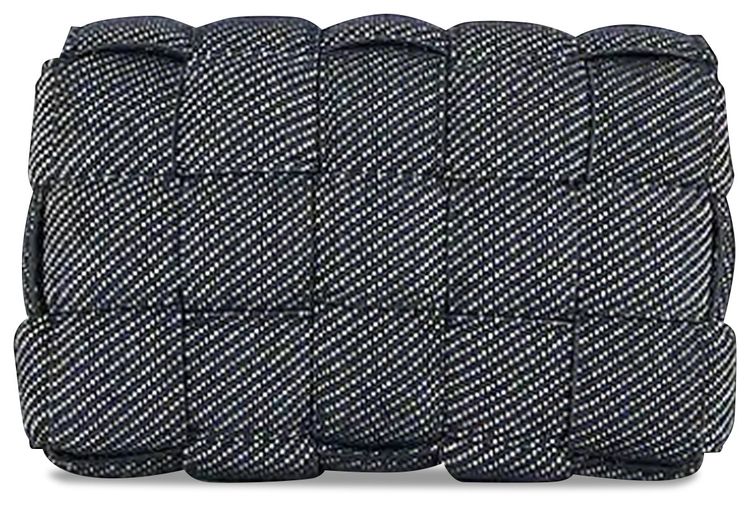 Bottega Veneta Small Cassette Crossbody Bag IndigoGold