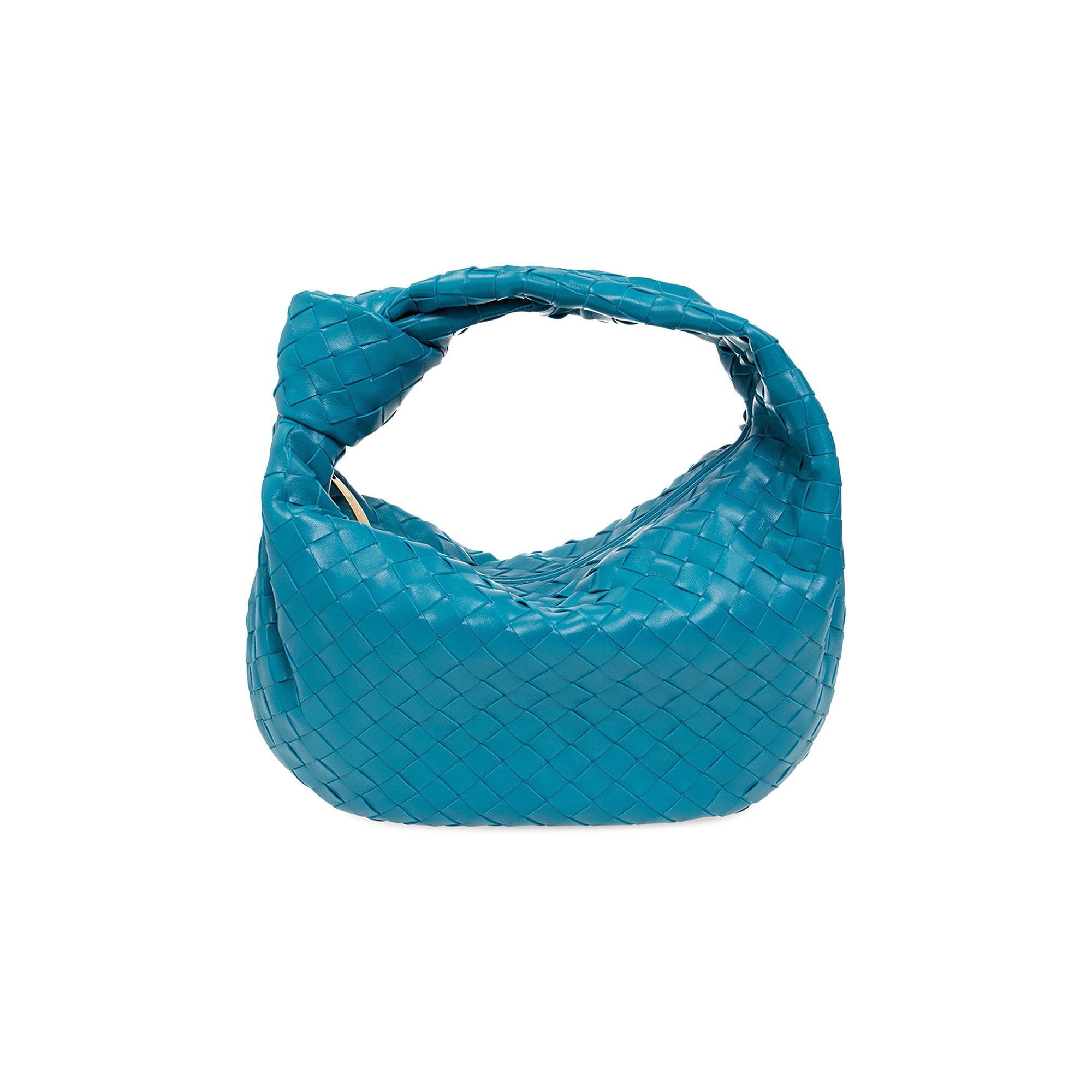 Buy Bottega Veneta Teen Jodie Bag 'Blue/Gold' - 690225 VCPP0