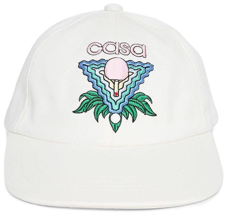 Casablanca Embroidered Cap Memphis Icon