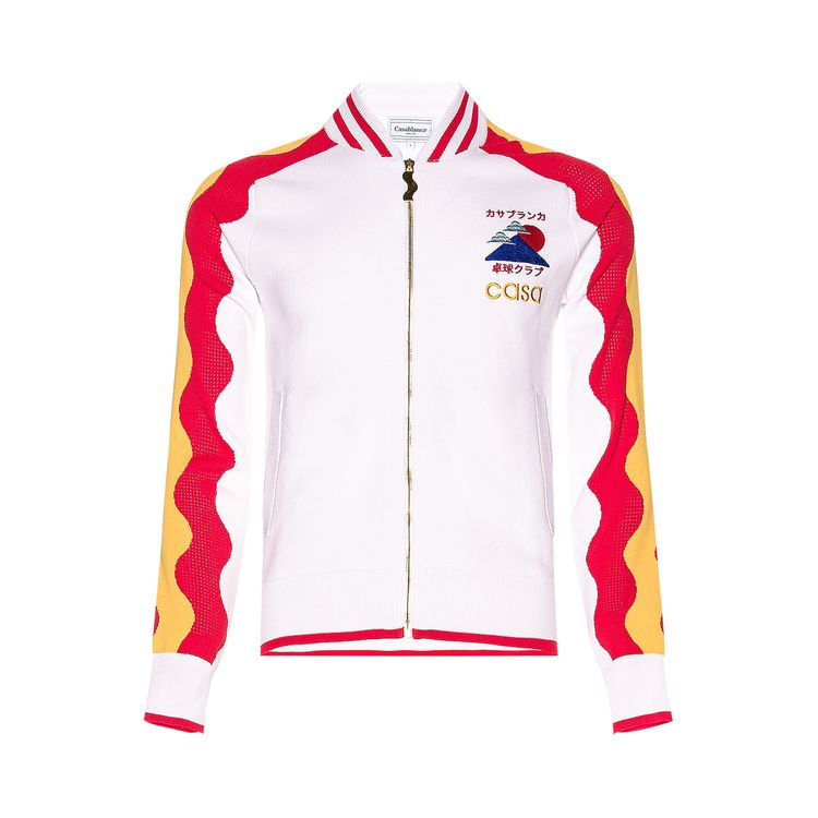 Casablanca Track Top WhiteRed