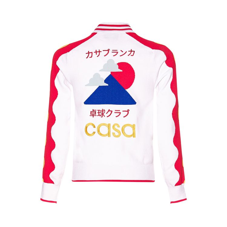 Casablanca Track Top WhiteRed