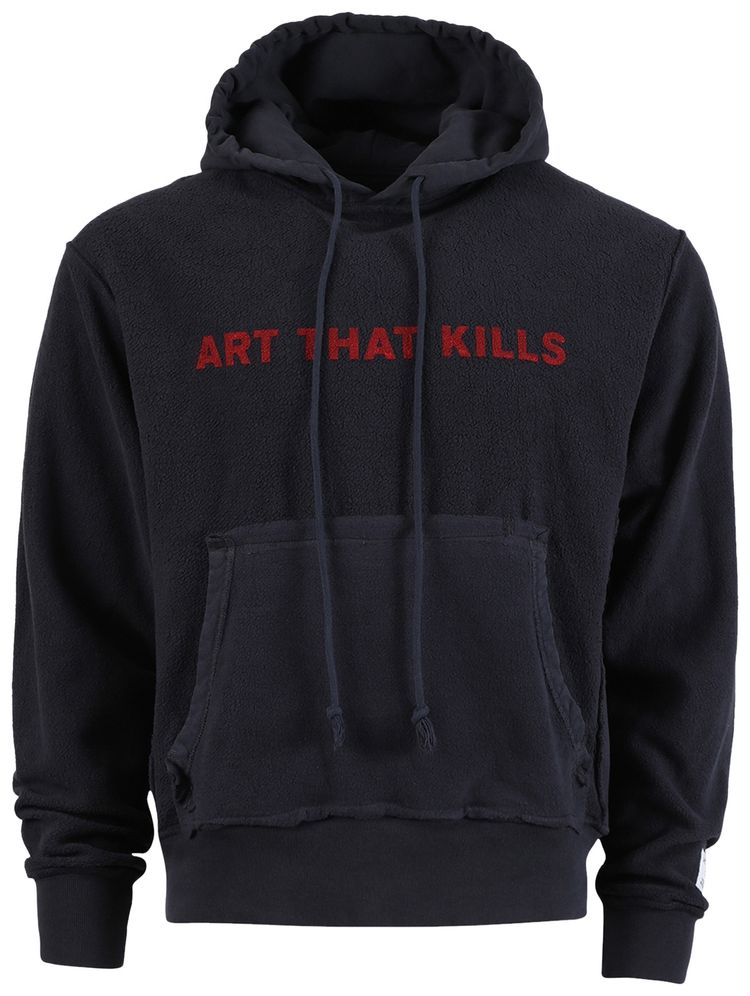 Gallery Dept Art That Kills Reversible Hoodie Black