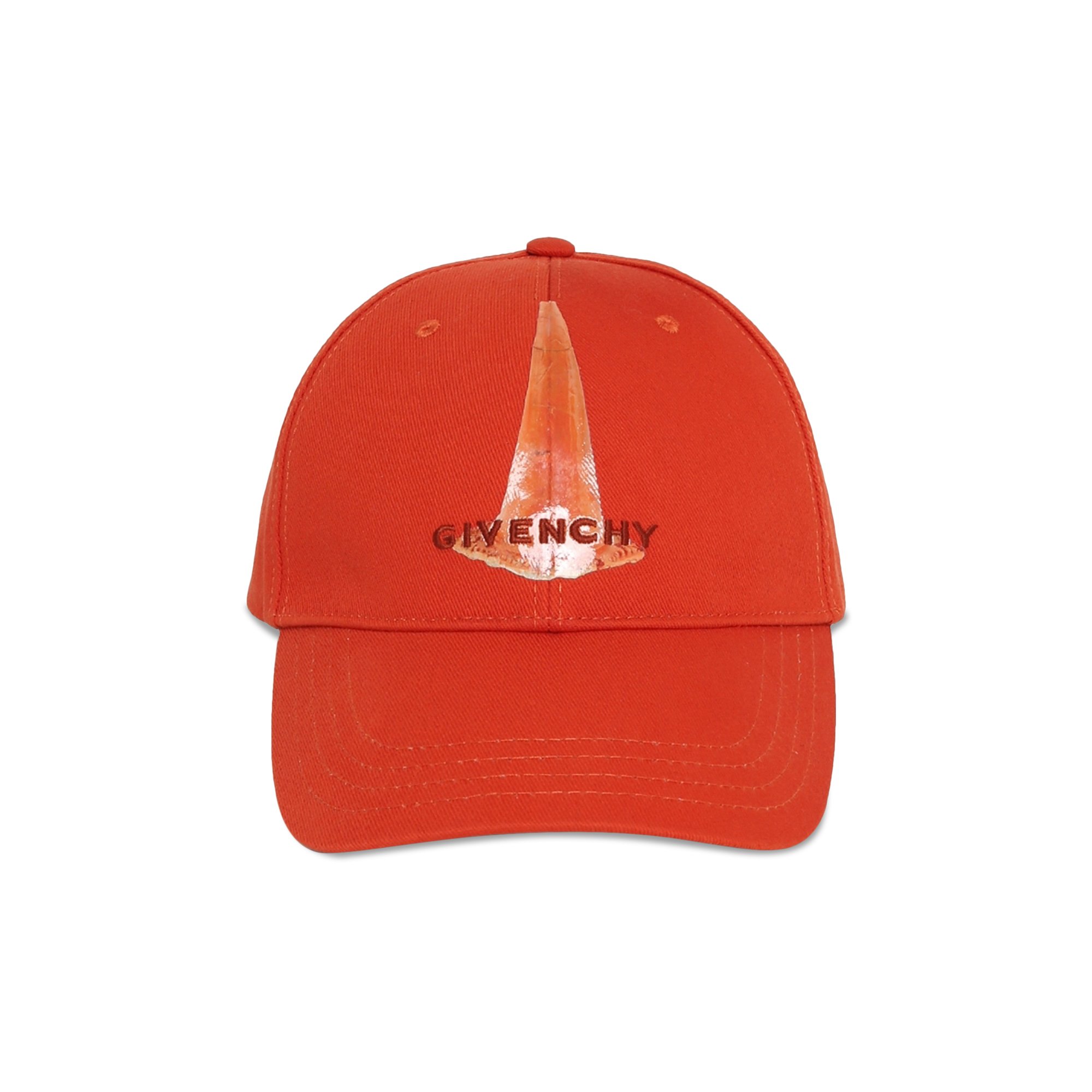 Buy Givenchy Curved Cap With Embroidered Logo 'Pumpkin 