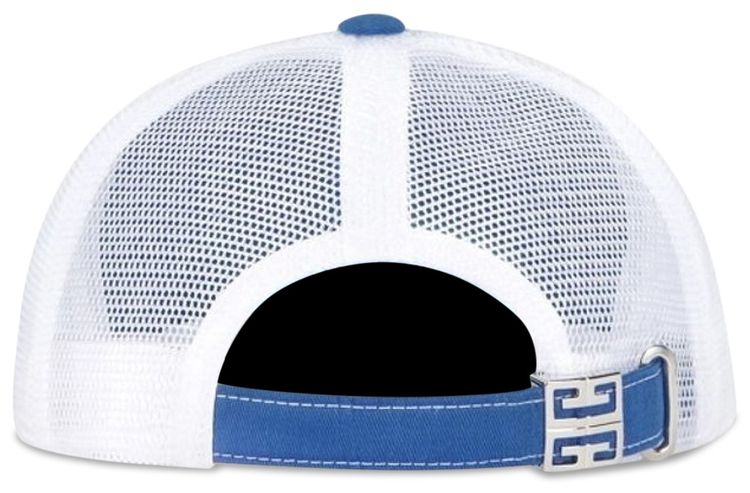 Givenchy Flat Brim Trucker Hat BlueWhite