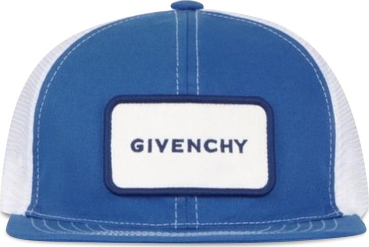 Givenchy Flat Brim Trucker Hat 'Blue/White'