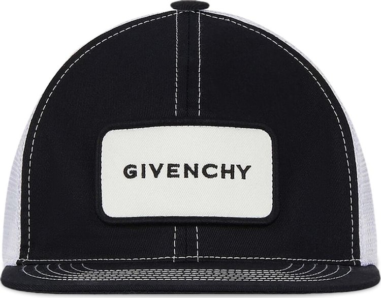Givenchy Flat Brim Trucker Hat 'Black'