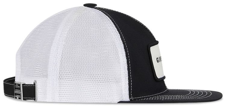 Givenchy Flat Brim Trucker Hat Black