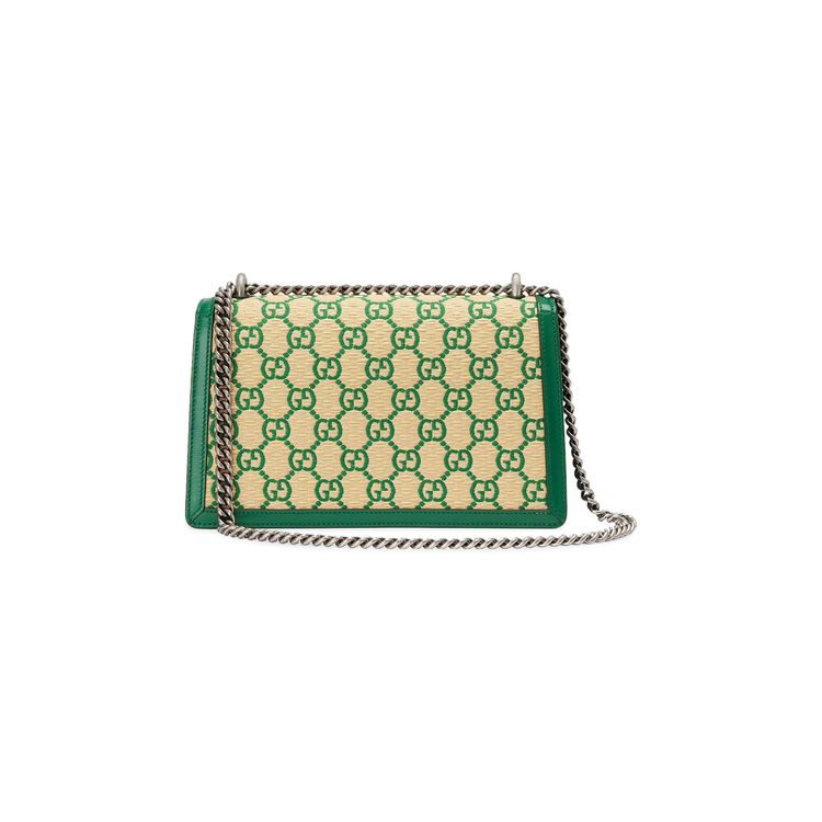 Gucci Dionysus Small Gg Shoulder Bag NaturalEmerald