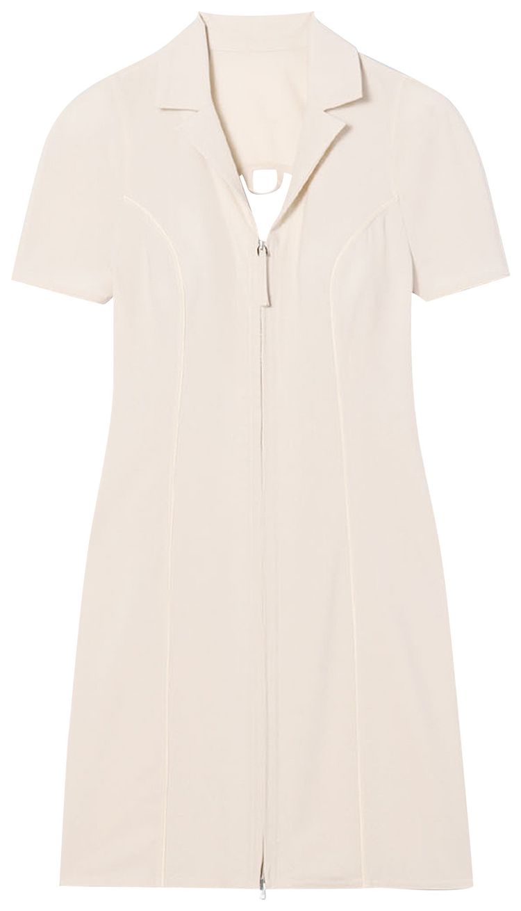 Jacquemus La Robe Tangelo Dress Off White