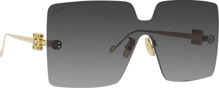 Loewe Acetate Sunglasses Shiny Endura GoldGradient Smoke