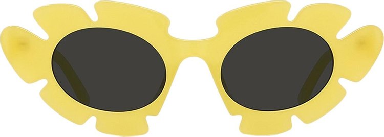Loewe Acetate Sunglasses 'Shiny Endura Gold/Gradient Green'