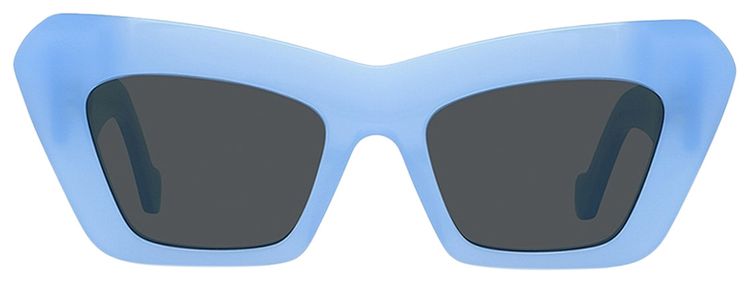 Loewe Acetate Sunglasses Shiny Light BlueSmoke