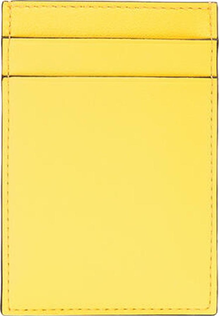 Loewe x Paulas Ibiza Cocktail Vertical Cardholder YellowTan