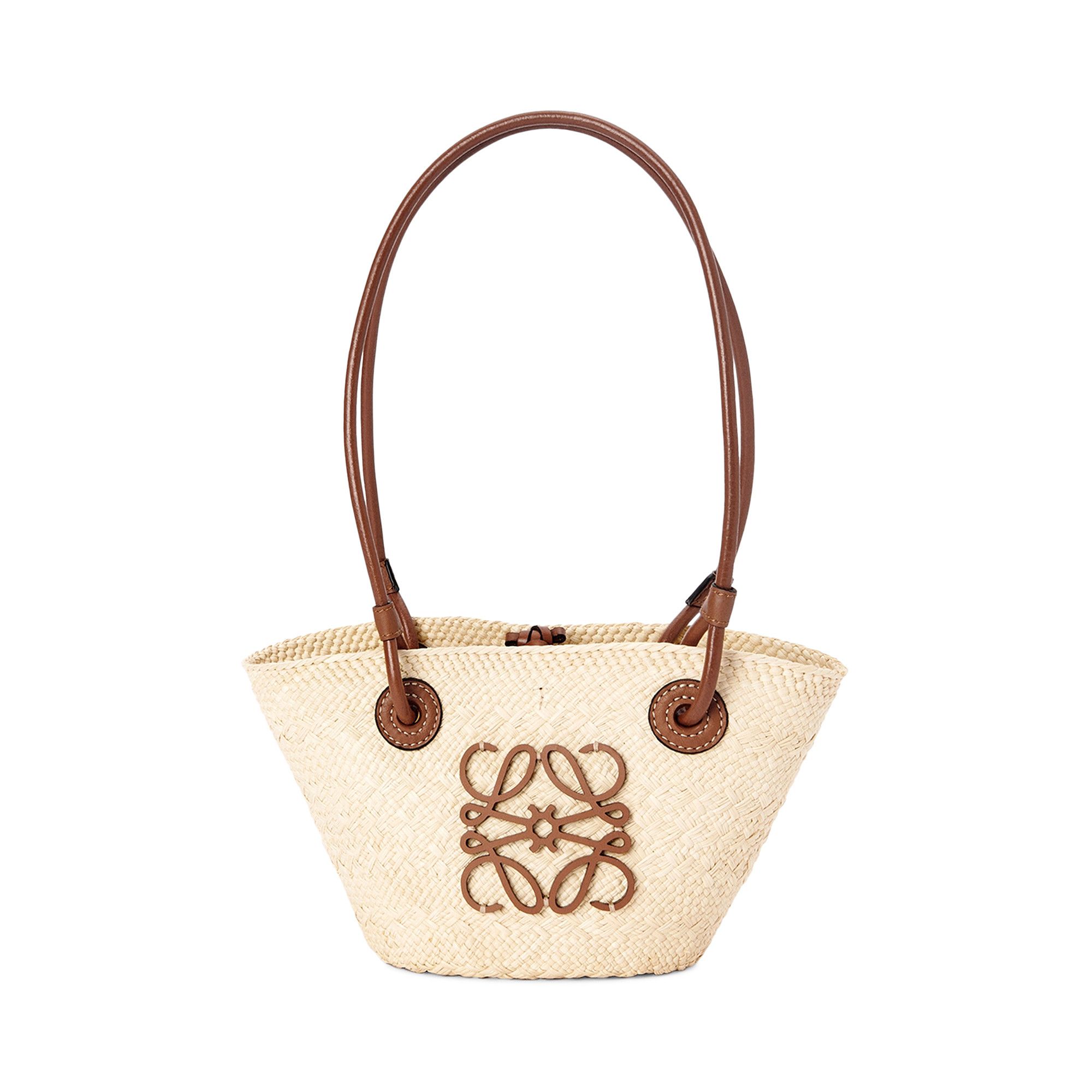 Buy Loewe Anagram Basket Mini Bag 'Natural/Tan' - A223P64X01 2435