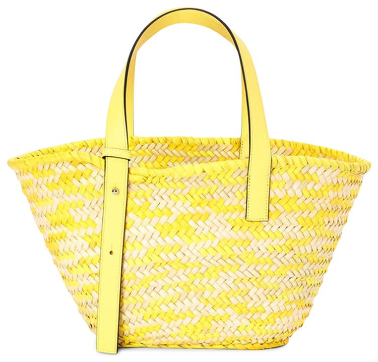 Loewe Basket Confetti Bag NaturalLemon