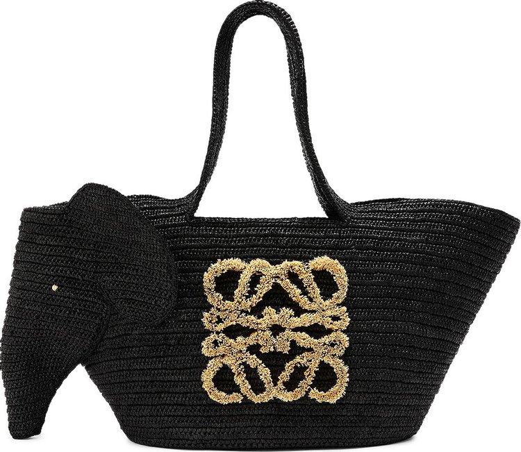 Loewe Elephant Basket Bag 'Black'