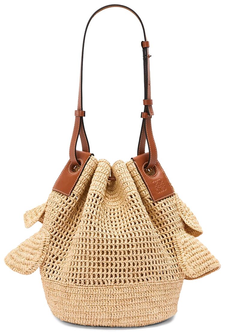 Loewe Balloon Ruffles Bag NaturalTan