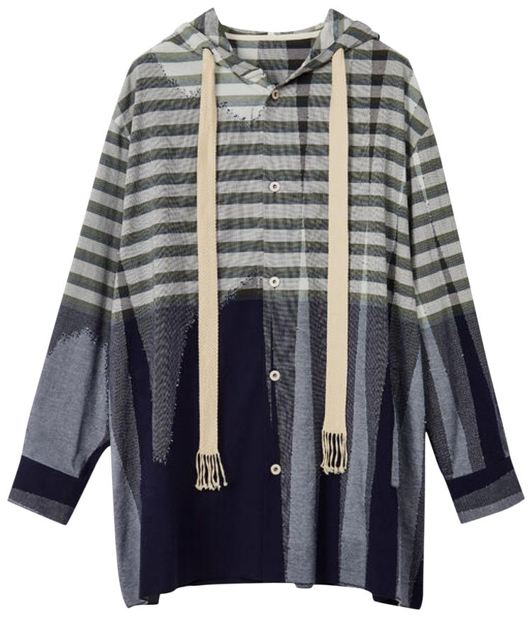 Loewe Patchwork Hooded Parka Multicolor