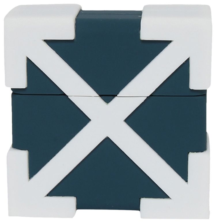 Off White Arrow Airpods Case Duck Green