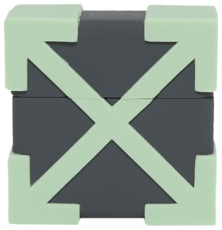 Off White Arrow Airpods Pro Case Pastel Green