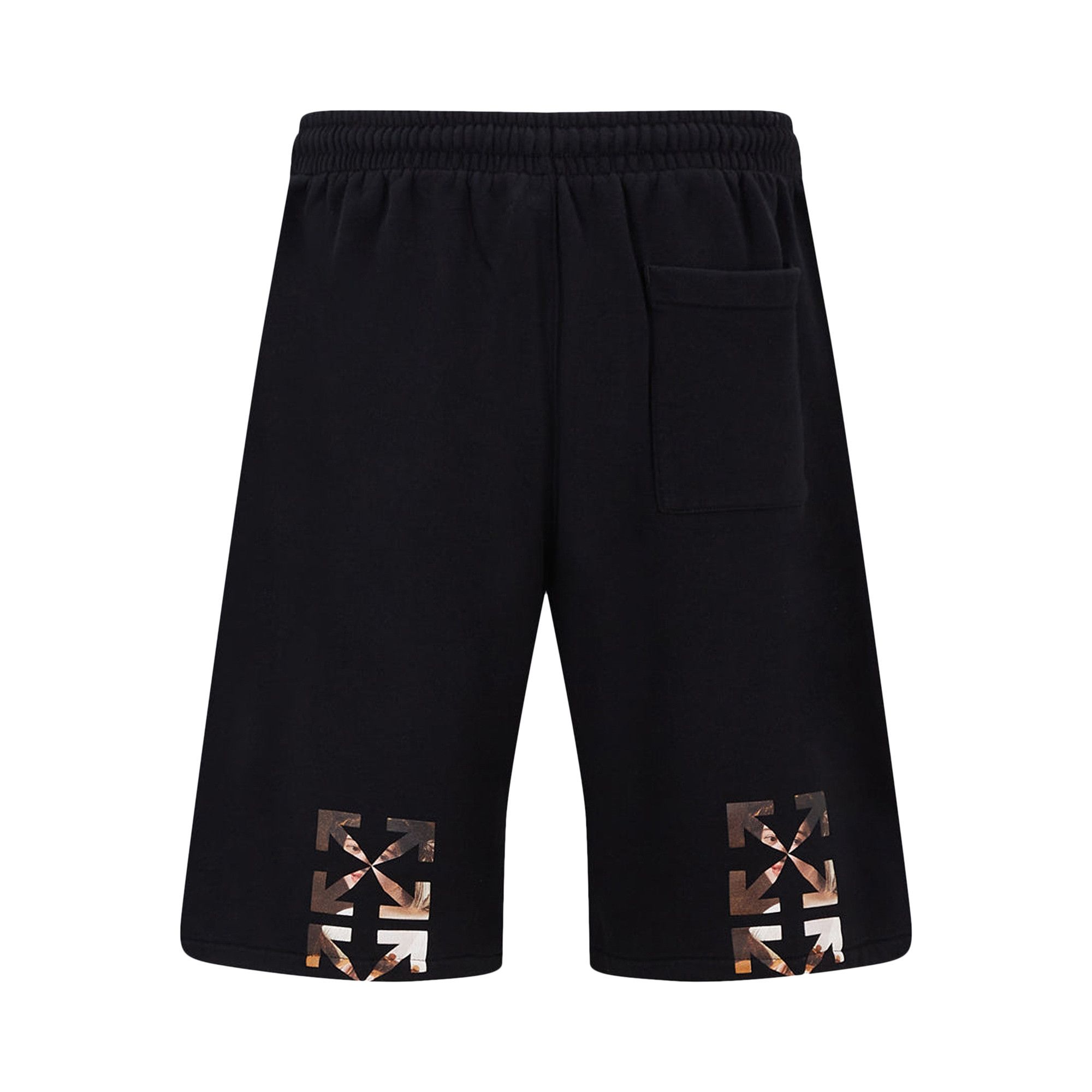 Buy Off-White Caravaggio Lute Skate Sweatshort 'Black/White