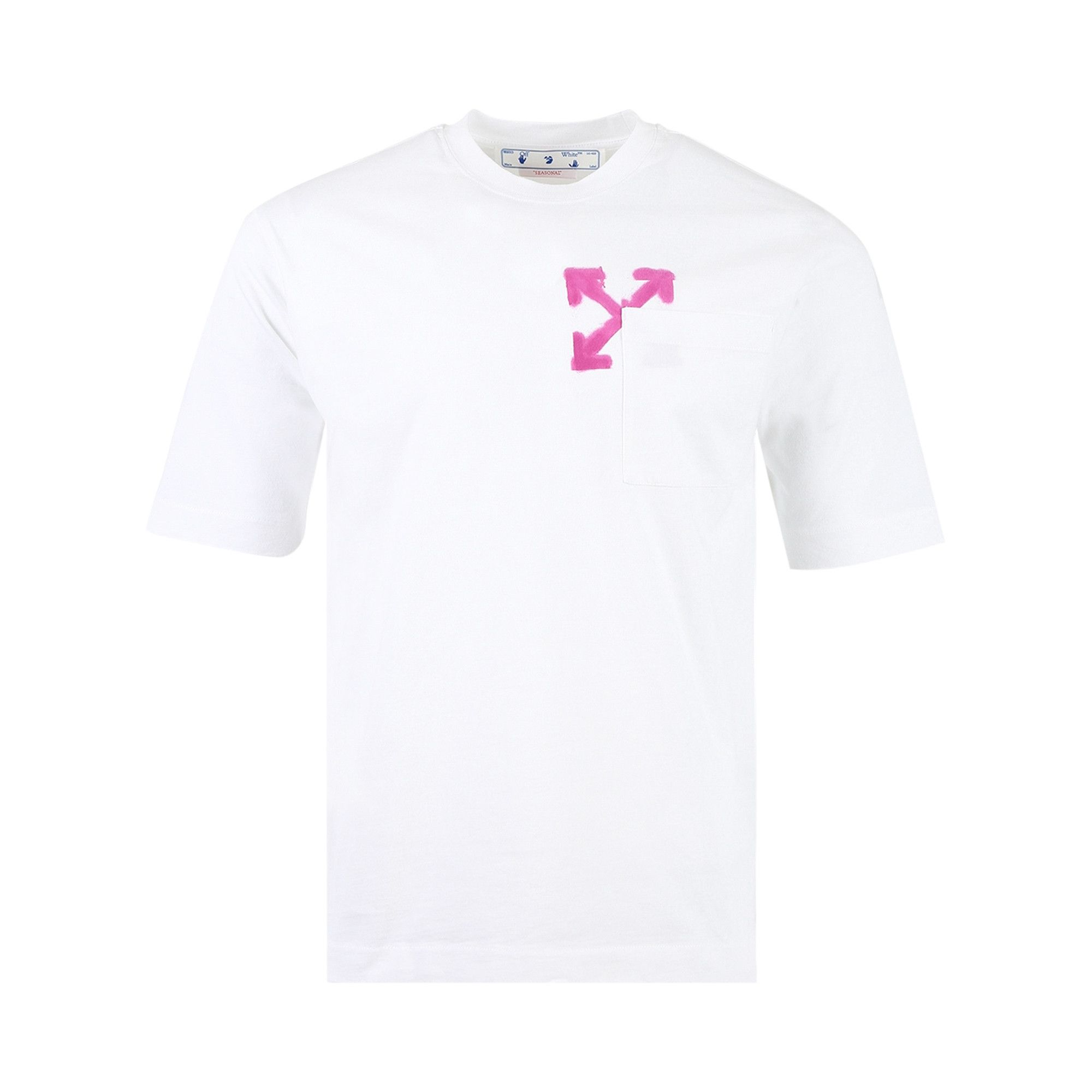 Off white deals tee pink