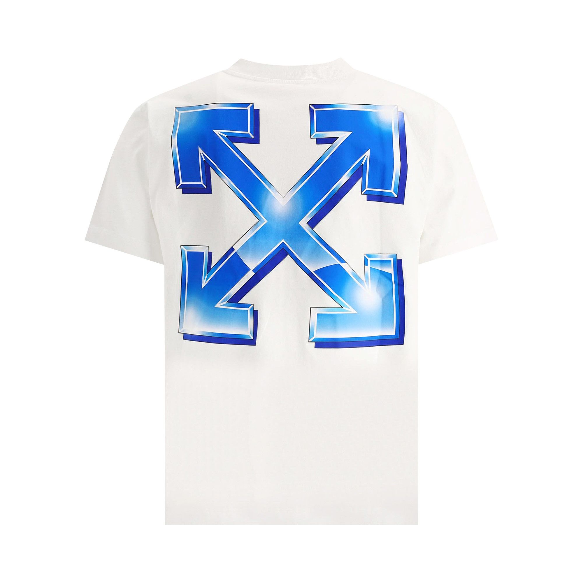 (オフホワイト) OFF-WHITE ARROW Tシャツ OMAA038S23JER002 White Spray Arrow T-Shirt in WHITE for Men | Off-White™