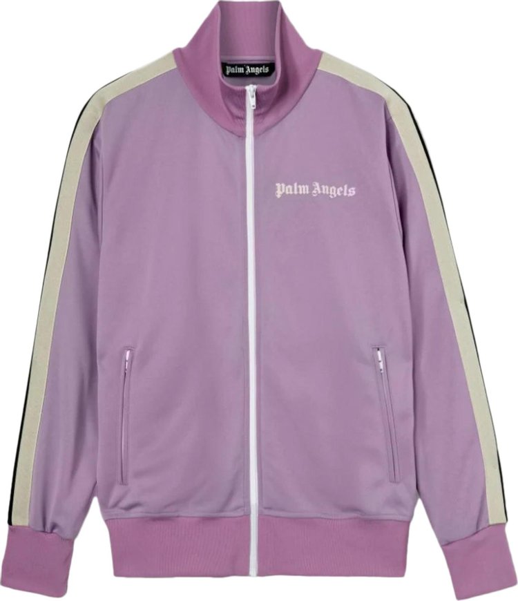Palm Angels Classic Track Jacket 'Lilac/Off White'
