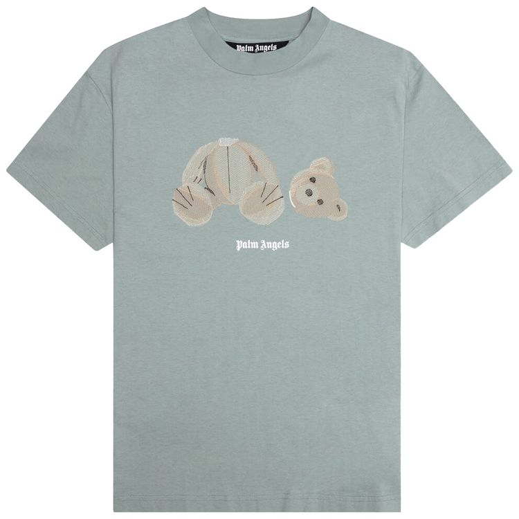 Palm Angels Bear Classic Tee GreyBrown