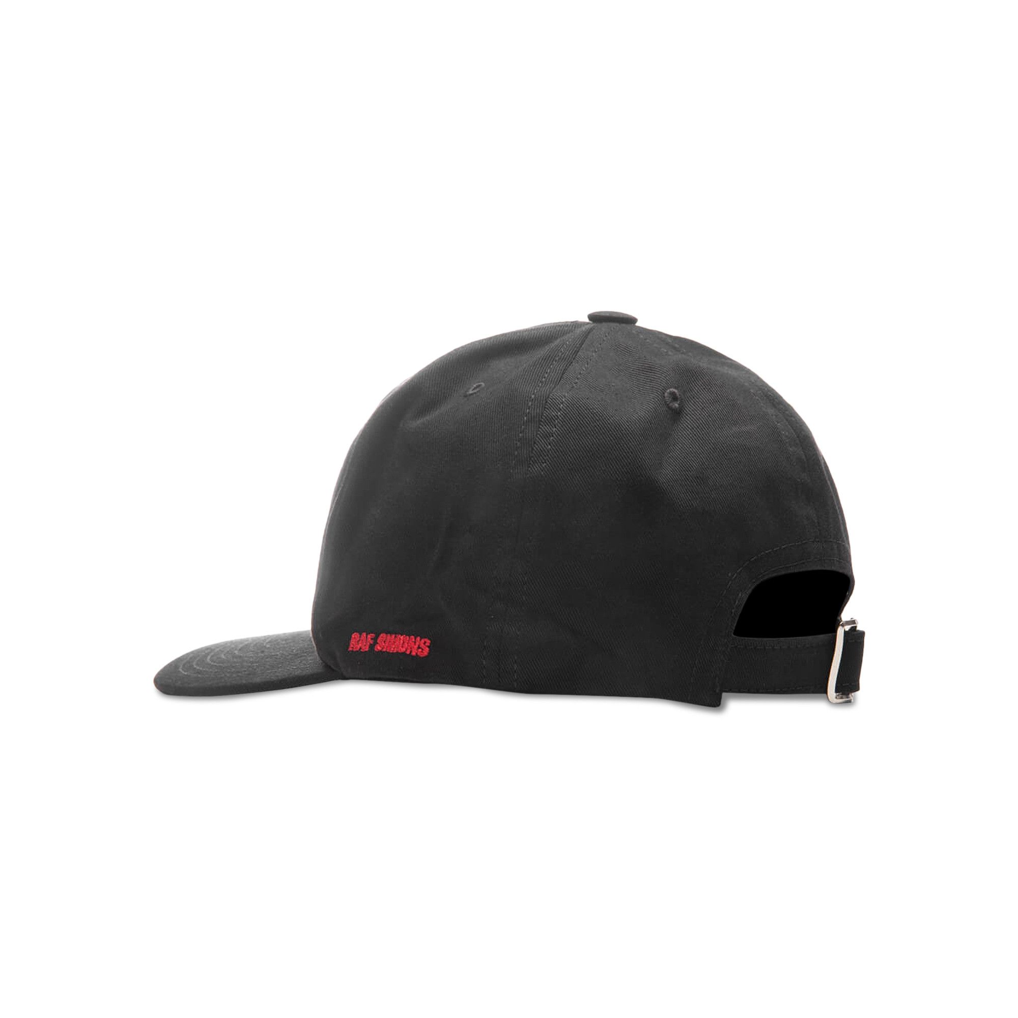 Buy Raf Simons Embroidered Logo Cap 'Black' - 221 942A 0099 | GOAT UK