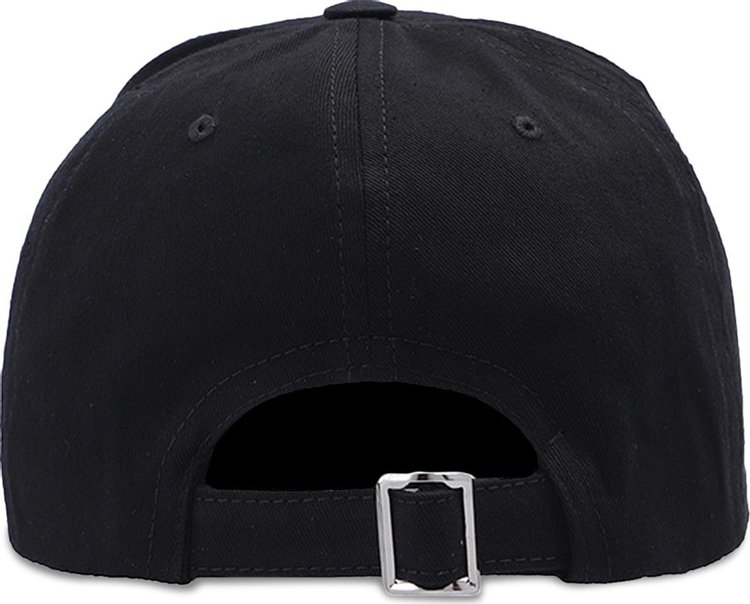 Raf Simons Embroidered Cap Black