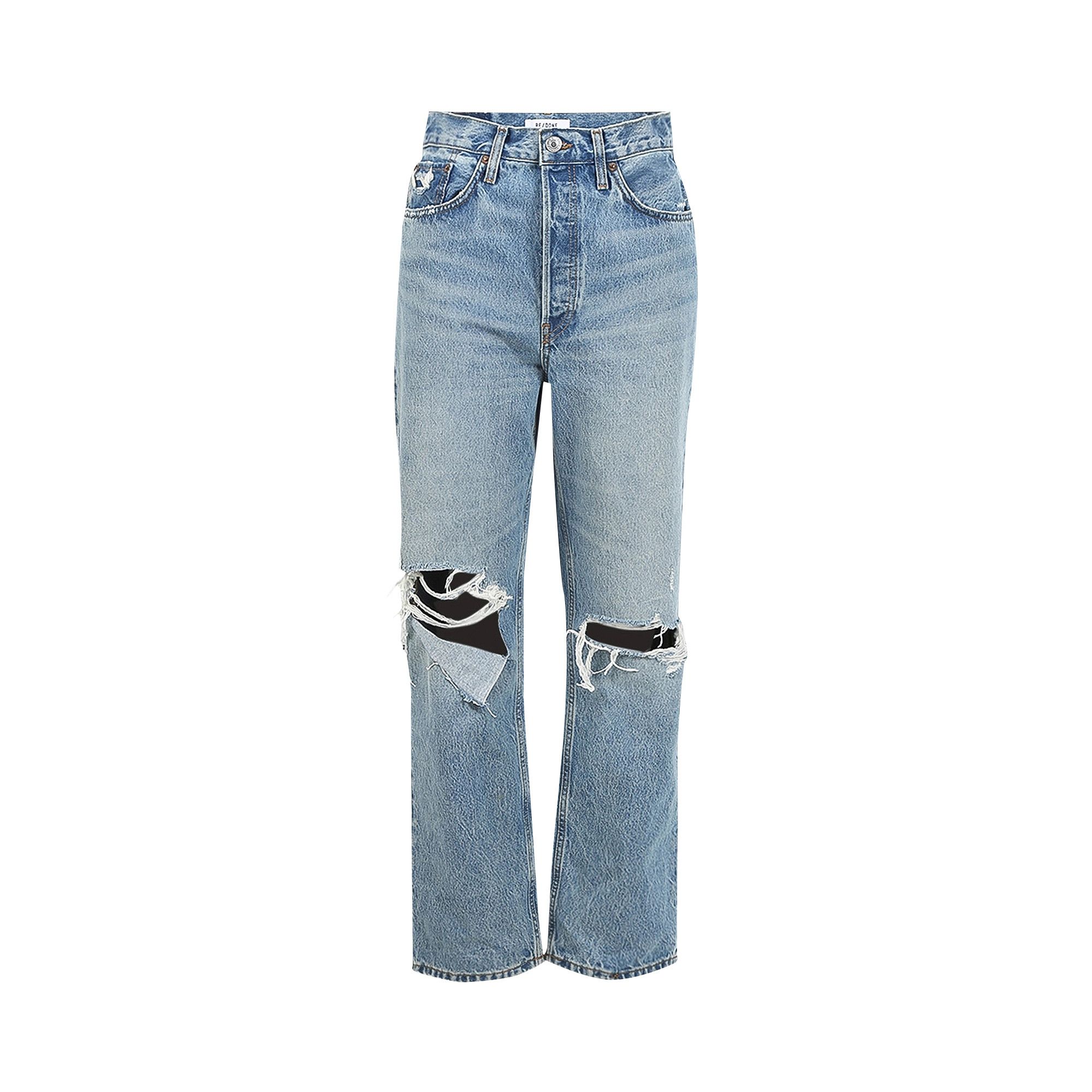 Buy RE DONE 90 s Crop Low Slung Jean Medium Raf 141 3W9CLJ MEDI GOAT UK