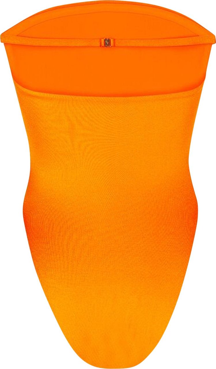 Saint Laurent One Piece Swimsuit Orange