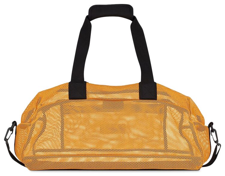 Saint Laurent Nylon Mesh Duffle Bag Jaune Yellow