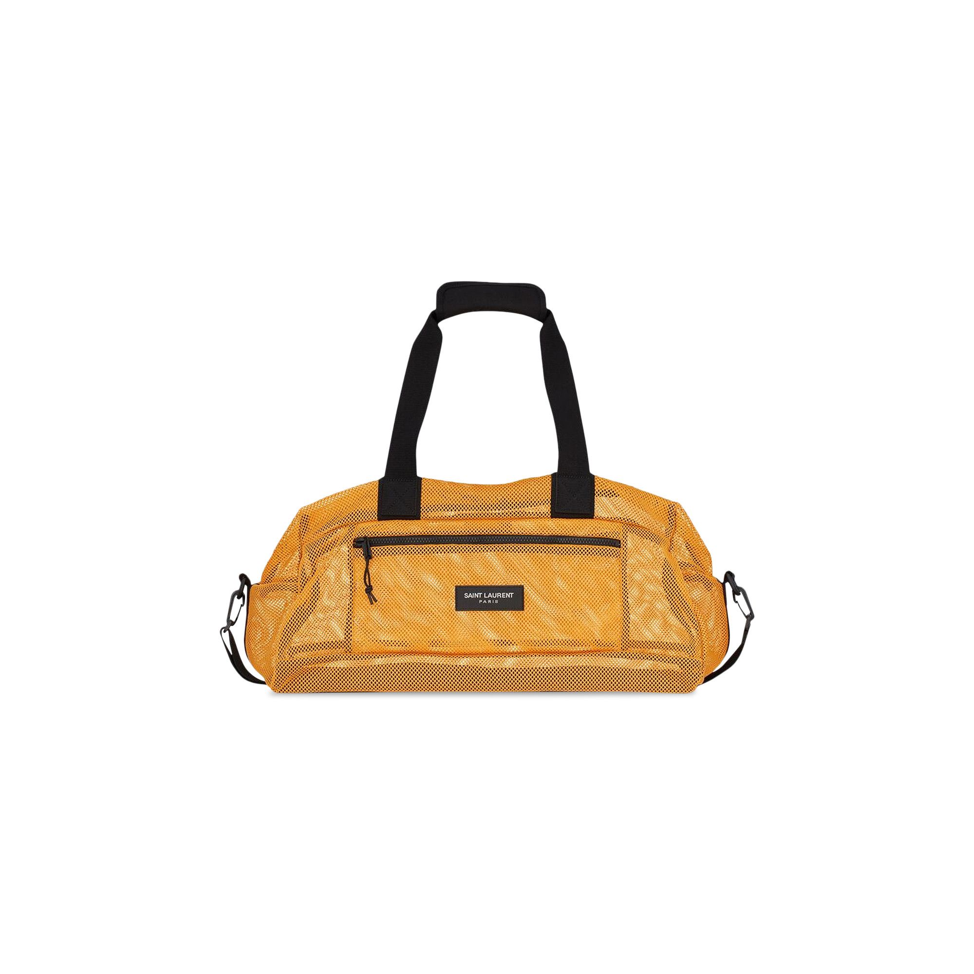 限定お買い得商品 Buy Saint Laurent Nylon Mesh Duffle Bag 'Jaune Yellow 洋楽