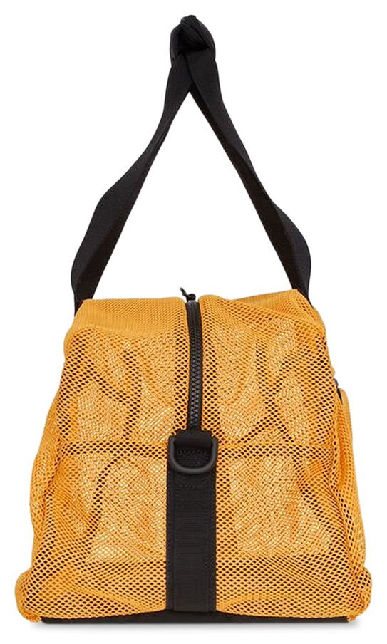 Saint Laurent Nylon Mesh Duffle Bag Jaune Yellow