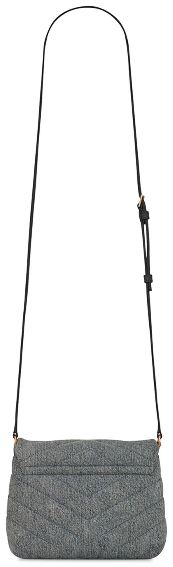 Saint Laurent Toy Loulou Crossbody Bag Denim Azure