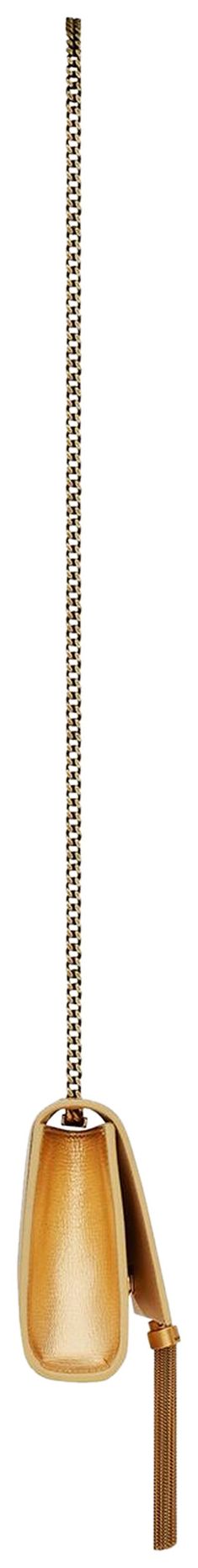 Saint Laurent Small Kate Tassel Monogram Chain Bag Oro