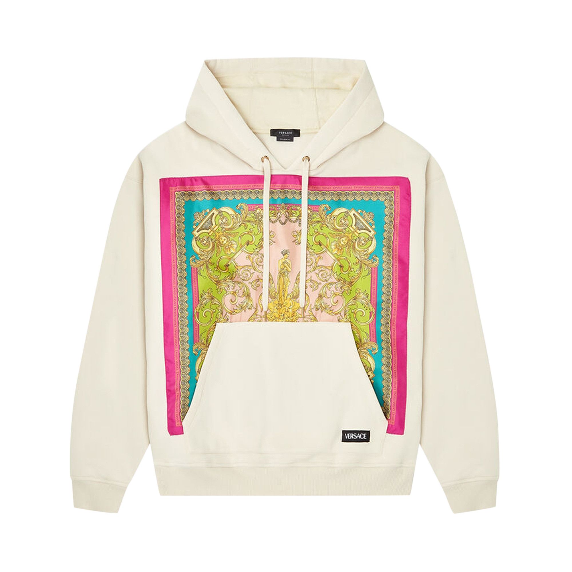 Buy Versace Barocco Goddess Hoodie 'Beige' - 1004367 1A03120